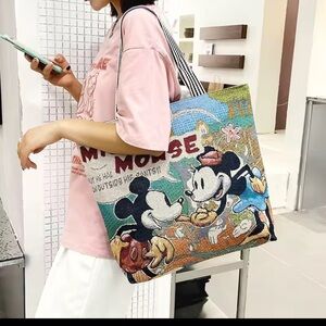 Mickey Mouse Multicolor Tote Bag